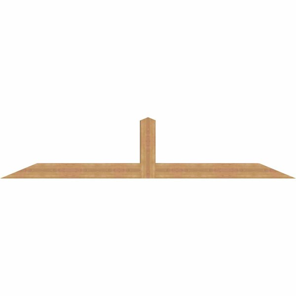 Ekena Millwork Portland Timber Gable Bracket, Western Red Cedar, 108"W x 22"H x 5 1/2"D x 5 1/2"F, 5/12 Pitch GBW108X22X0606POR00SWR - main